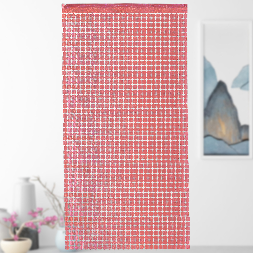 레이저 작은 사각형 1m * 2m 로즈 골드