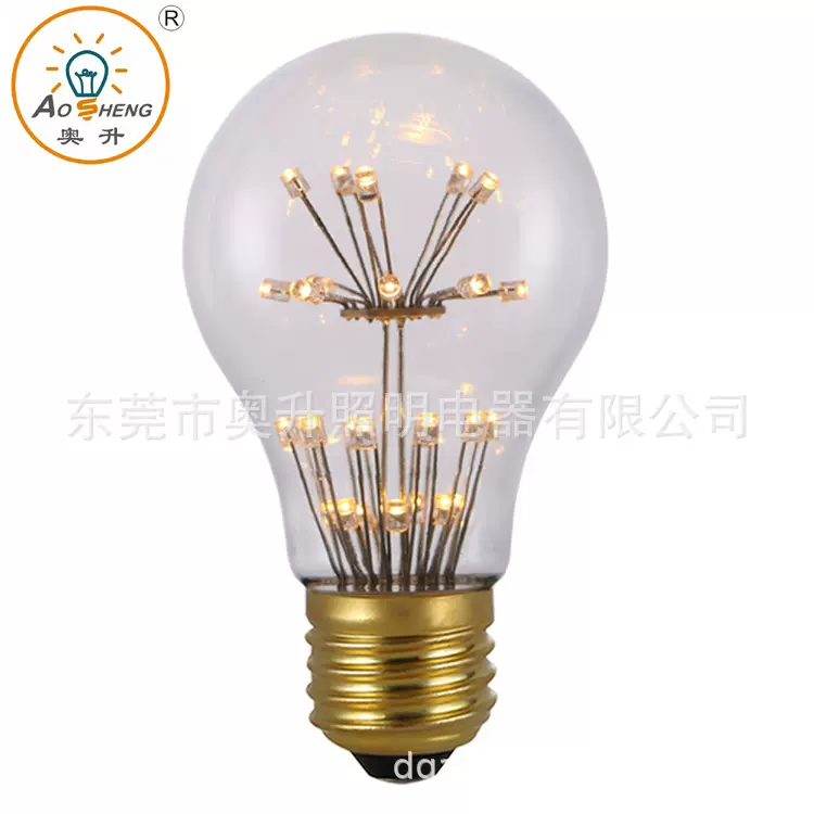 A19满天星 A60LED满天星 满天星LED灯泡 C35满天星 S14LED灯泡