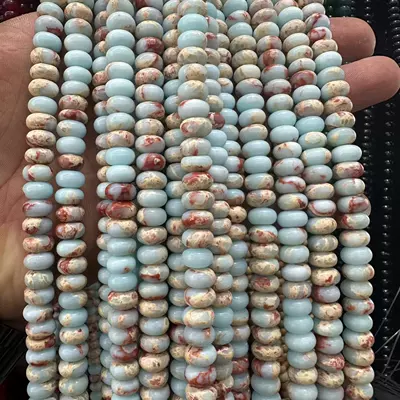 Zərgərlik ara hissələri stone optimization abacus beads loose - shoushan-stone-58mmabout-70-80-pieces-white-stone-optimized