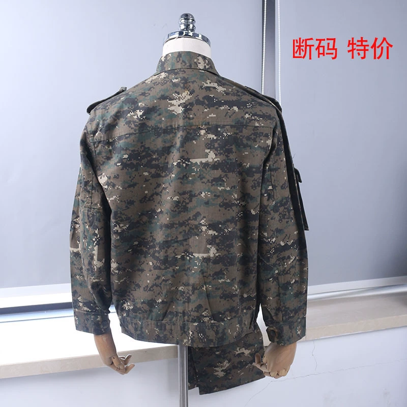 Men's summer cotton thin overall, camouflage jacket