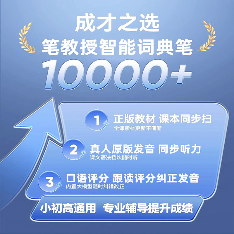 阿尔法智能英语点读笔通用单词翻译笔词典小学初中高中学生学习机|undefined