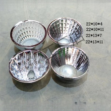 工厂直营led反光杯 cob塑料杯 大功率灯珠反光杯 拇指灯反光杯