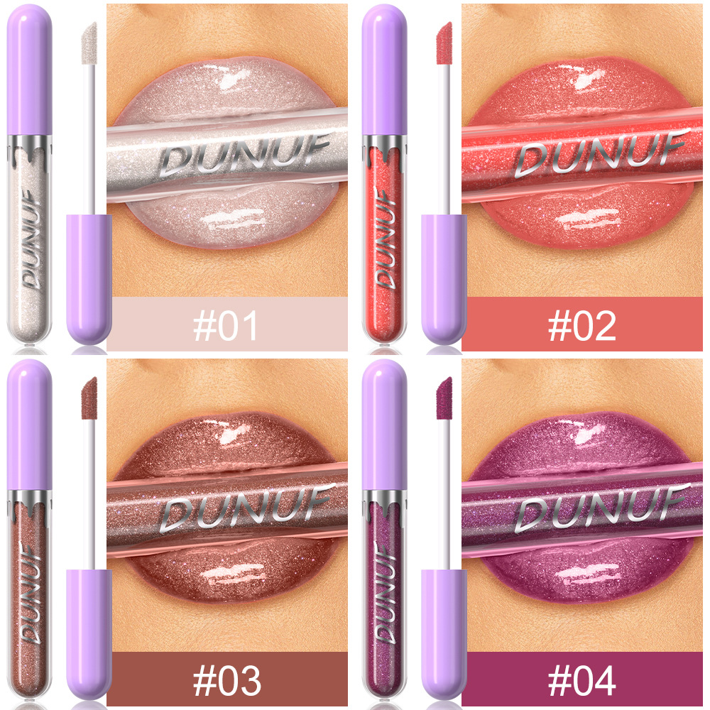 Check out DUNUF 5-tube Moisturizing, hydrating, glossy and easy-to-color lip gloss! Link Disclaimer - Foreign Trade undefined