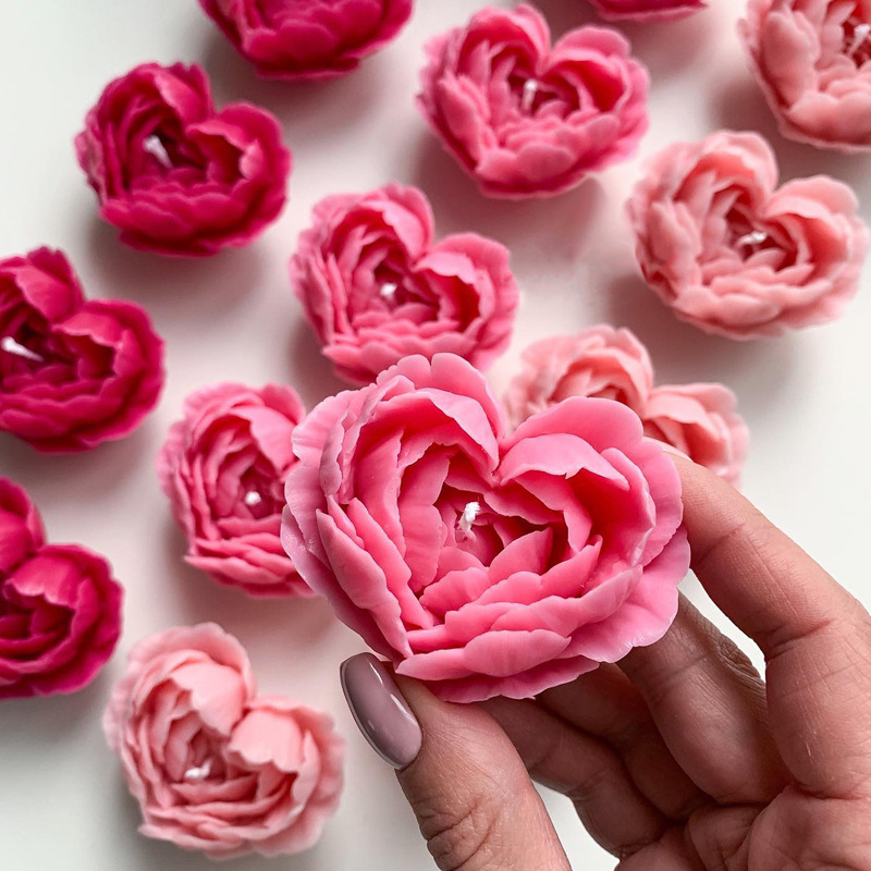 Mayorista en amor flores rosas de cera de perfume Qixi día de San Valentín regalo de cumpleaños cera modelada hecha a mano