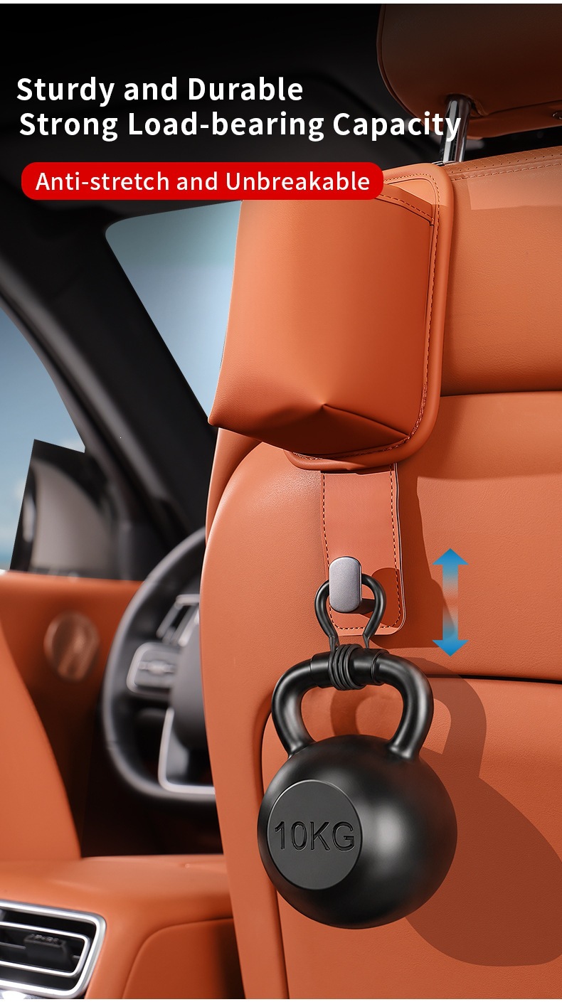 New cross-border car hook for seat back, multifunctional in-car hook, headrest seat back car cup holder