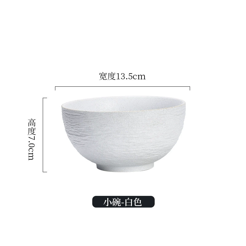 Ceramic set, Japanese creative dinner plate, tableware, high-quality style, wave pattern