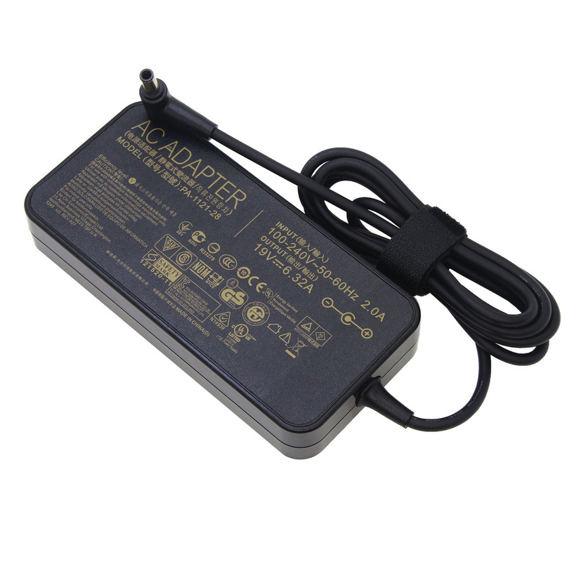 Suitable for Asus Power Adapter Charger 19V6.32A 120W Large Port with Pin 6.0*3.7 Power Supply