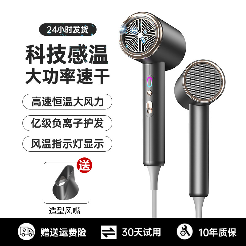 ヘアサロン用クロスボーダー高速ヘアドライヤー、ハイパワーマイナスイオン恒温ヘアケア、家庭用速乾ヘアドライヤー|undefined