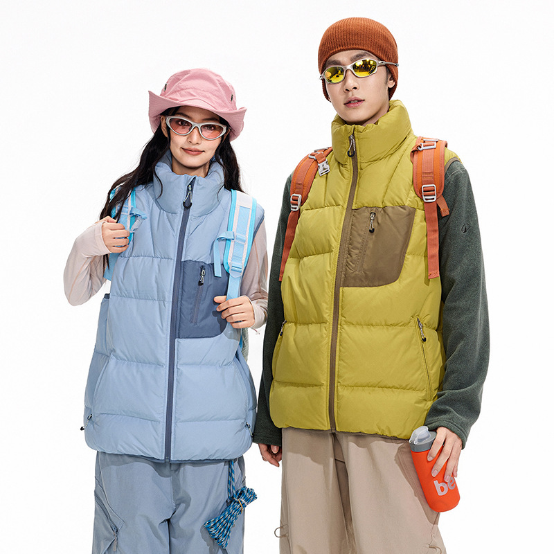 Acu Men's Clothing | Color-Blocking Lightweight 90% Duck down Vest for Men and Women, 2026 Autumn and Winter Outdoor Workwear down Vest Jacket for Men. Acu Men's Clothing | Color-Blocking Lightweight 90% Duck down Vest for Men and Women, 2026 Autumn and Winter Outdoor Workwear down Vest Jacket for Men.