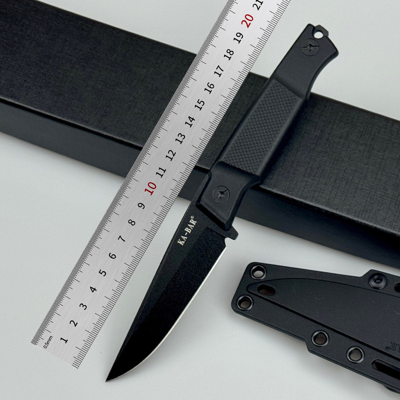 Cross-Border Best-Selling Everyday Outdoor Survival Knife with a Solid Feel and Lightweight, Portable Design for Camping