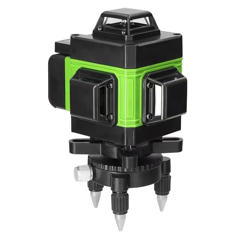 Fábrica 16-línea de nivel infrarrojo luz verde luz azul instrumento láser de alta precisión piso pegado pared nivel portátil