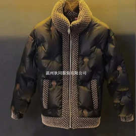 【原版高品质】男士保暖棉服新款潮流厚款立领轻奢棉衣外套冬