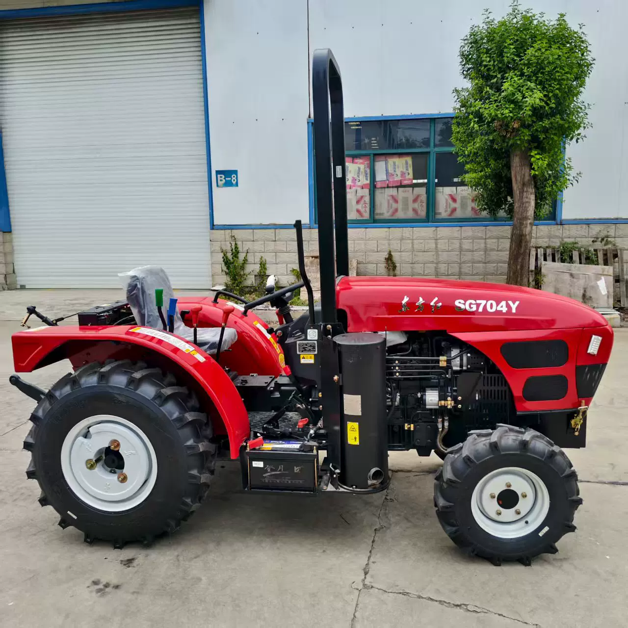 东方红拖拉机农用704Y大马力四驱大棚王柴油开沟耕地旋耕一体机