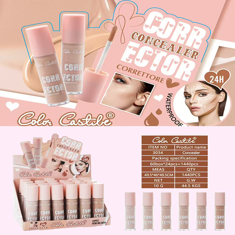 Base de Maquillaje Líquida BB Cream de 6 Colores, Control de Grasa e Hidratante