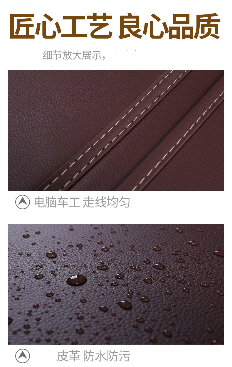 Car-mounted small table storage bag, car seat back hanging bag, storage box, useful item for car seat back storage