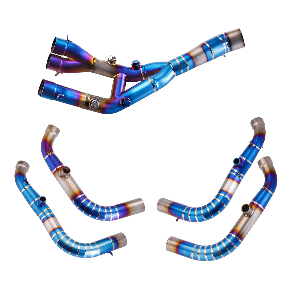 Suitable for Motorcycles S1000Rr 19-22 Modified Titanium Alloy Front Exhaust Pipe S1000R 21-22