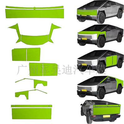 Car paint protective film – Tesla Cybertruck