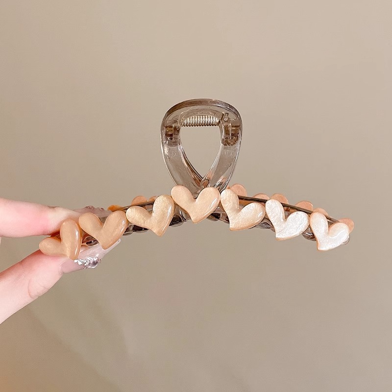 2025 estilo coreano nuevo clip de tiburón grande temperamento elegante pinza para el cabello de alta calidad para mujer