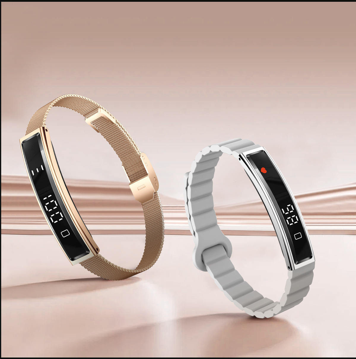 Smartwatch With Heart Rate Monitor Blood Oxygen And Sleep Tracker_voghion.com