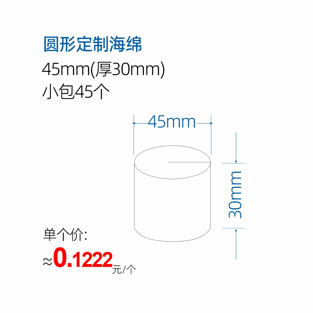 45호 심기면 소포 45개(0.1222위안/개만)