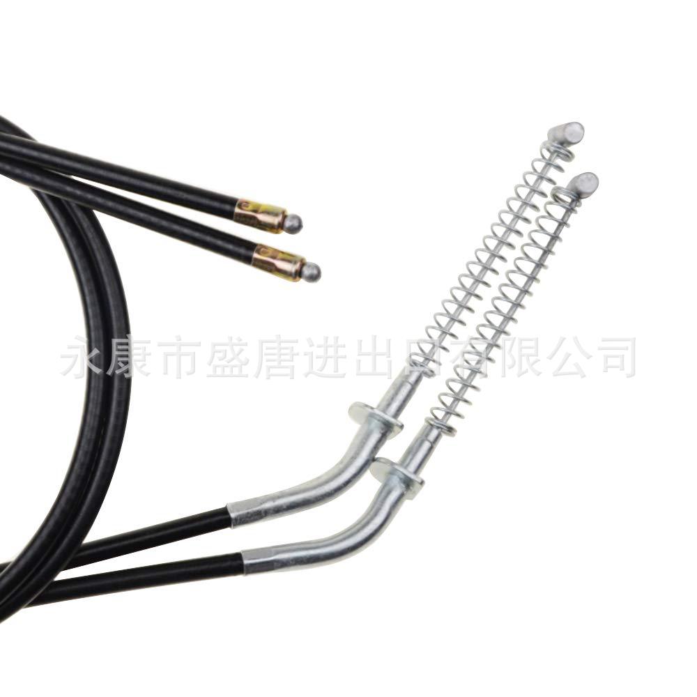 GOOFIT 50.4 "" GY 6 150cc ATV motorcycle go kart front brake line set replacement parts
