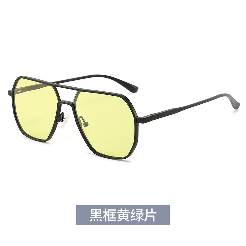 검은 색 프레임-노란색에서 회색으로