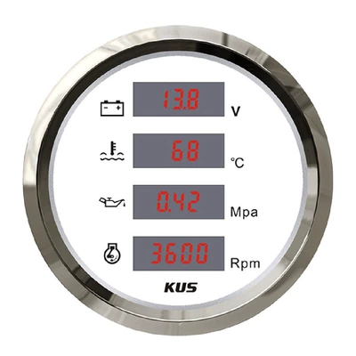Oil Pressure Tachometer, Universal automobile instrument