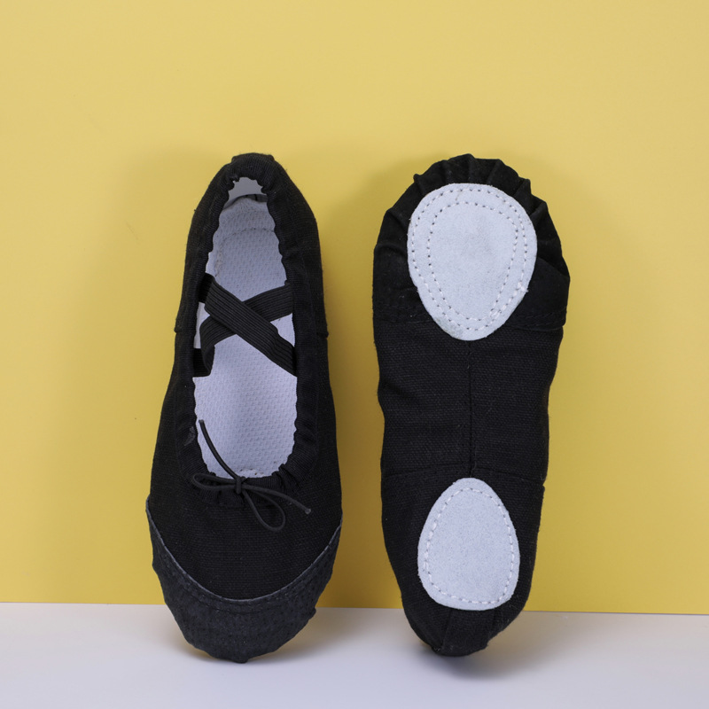 Dance Institutions Recommend Dance Practice Shoes for All Seasons, Lace-Up Leather Toe Dance Shoes for Adults, Large Size Dance Shoes for Children