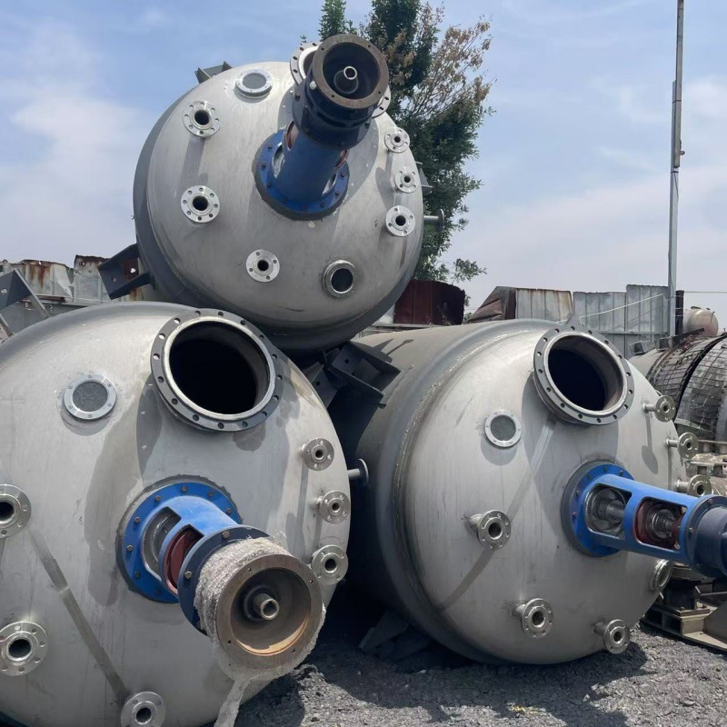 购销二手不锈钢反应釜 工业反应设备 立式搅拌反应罐