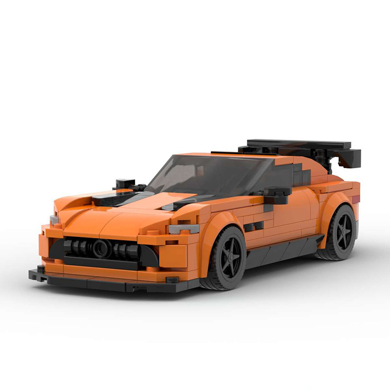 Compatible with Lego Bricks Moc Benz Amg Gt Black Series Cross-Border Wholesale Model 8-Piece Car Set Compatible with Lego Bricks Moc Benz Amg Gt Black Series Cross-Border Wholesale Model 8-Piece Car Set