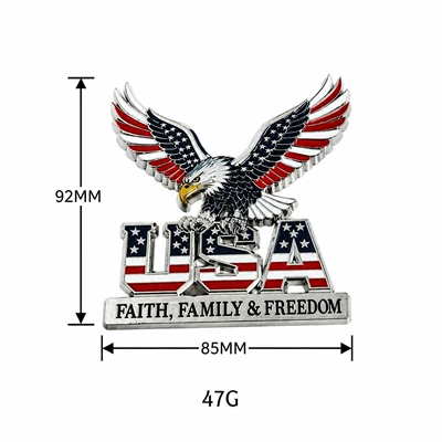 White-Headed Eagle Car Decal, Body sticker