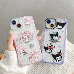 Cartoon Mimi Kuromi Phone Case for Samsung S23, S24 Ultra Soft Case, S22+ / A54 Protective Cover