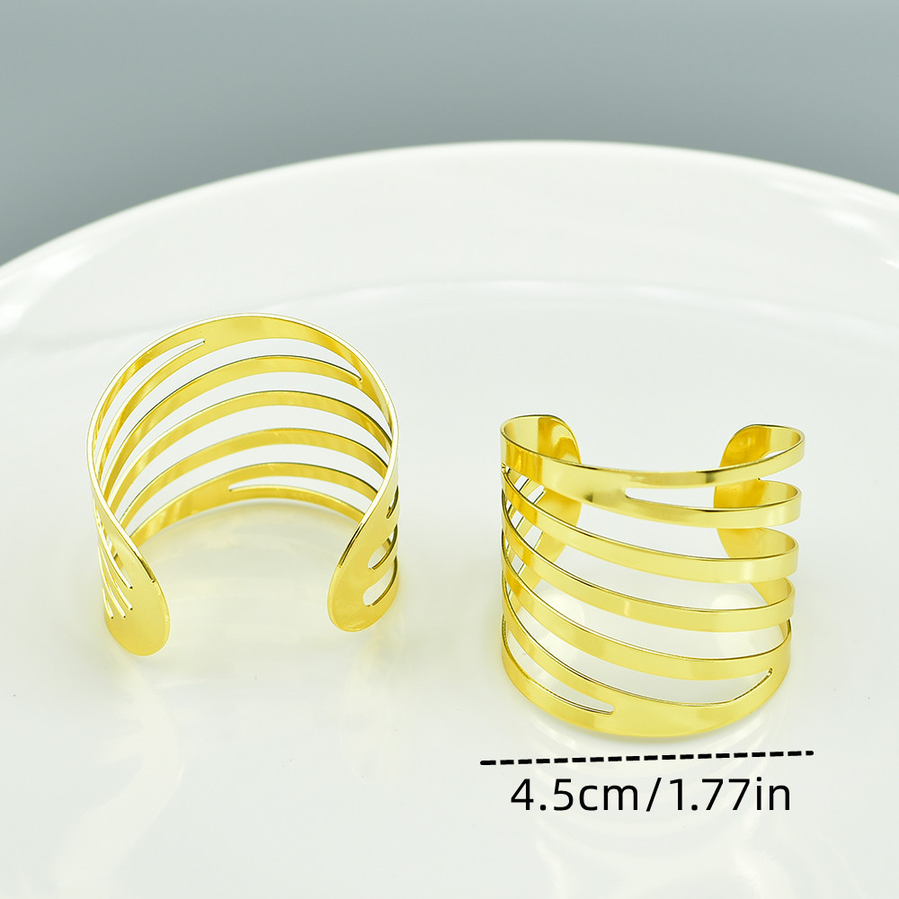 001 Hotel boda anillo de servilleta de papel de retorno de color plateado chapado en oro anillo de servilleta de papel de retorno de color servilleta