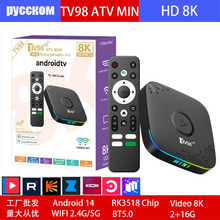 ����ڧ��ѧӧܧ� ��ާѧ�� Android14 TV98 RK3518 2/16 ��