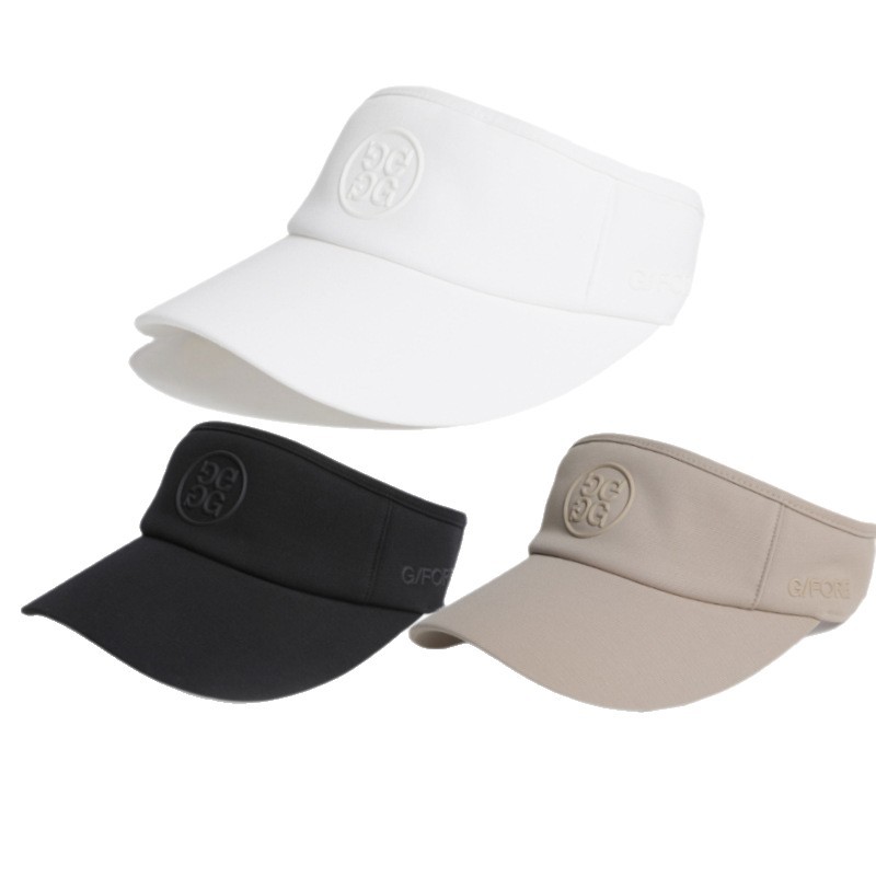 【】ゴルフハット スポーツ用 日焼け防止 通気性 サンバイザー 帽子 つば広 メンズ レディース兼用