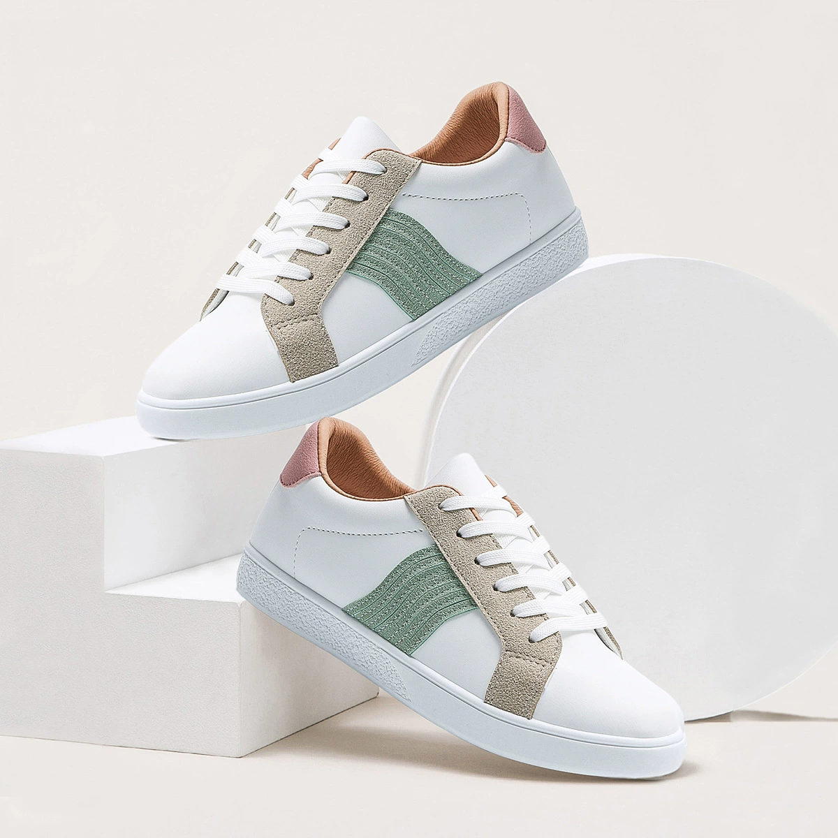 Универсальные низкие удобные белые кроссовки на все сезоны, китайские к sneakers для отдыха, обувь