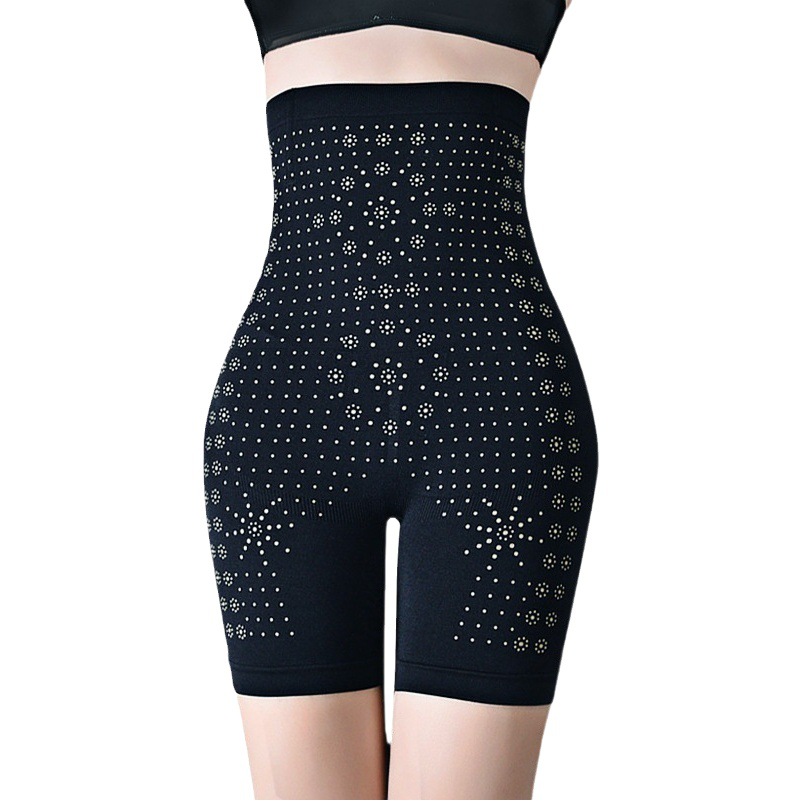 Venta caliente de cintura alta sin costuras cuerpo que forma la cadera levantamiento cuerpo que forma los pantalones vientre que forma los Pantalones de recuperación posparto polainas de grafeno