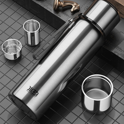 保溫杯男女士高檔大容量水杯子316不鏽鋼2021網紅款水壺食品便攜