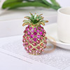 Fruit crystal, decorations, jewelry, fashionable accessory, European style, diamond encrusted, Birthday gift, wholesale