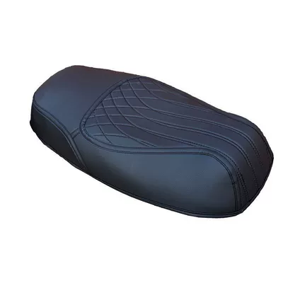 Motorcycle cushion Cushion Cover Is - m3-95cmaxm3-85cmax-all-black-napa-splicing-style