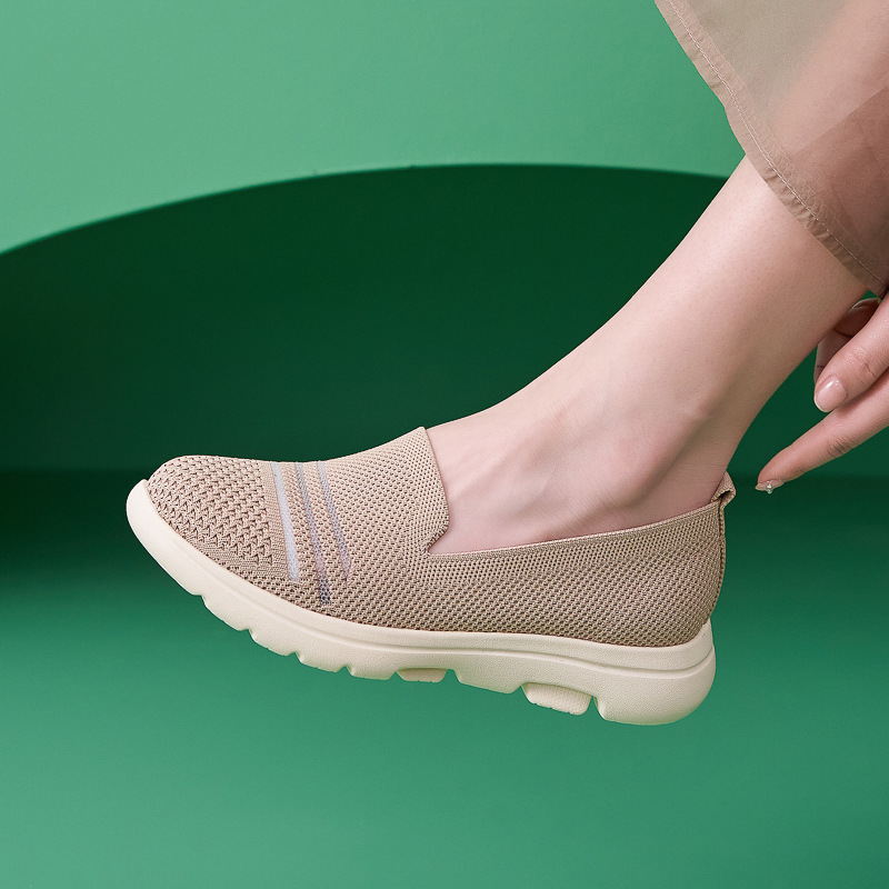 B888-3 Amazonas antideslizante transpirable invierno / otoño 2025 zapatos casuales para mujeres con suela gruesa