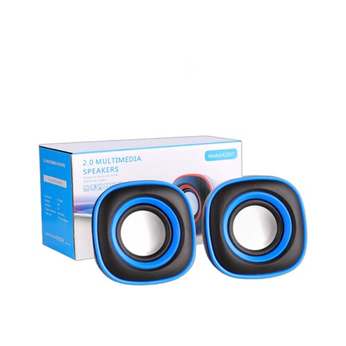 Cross-border small Q egg USB mini 2.0 desktop laptop desktop computer small speaker neutral D-015 wholesale audio