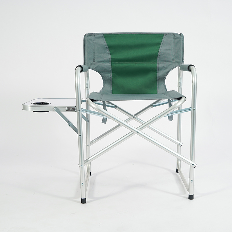 [Daxuan Outdoor] Silla de director de campamento de montaña plegable Silla de camping Mesa de respaldo de malla Silla de playa de tela Oxford