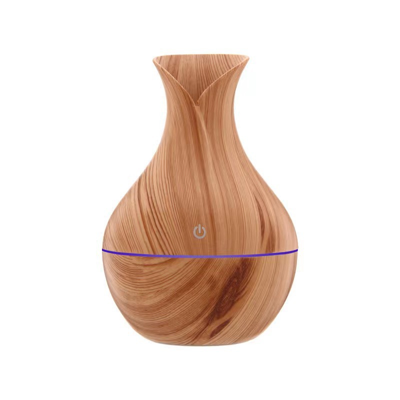 꽃병 가벼운 나뭇결