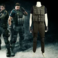 Косплей‑костюм (Resident Evil) Карлос Оливейра, модульный тактический жилет, мужской, размеры S–XXXL