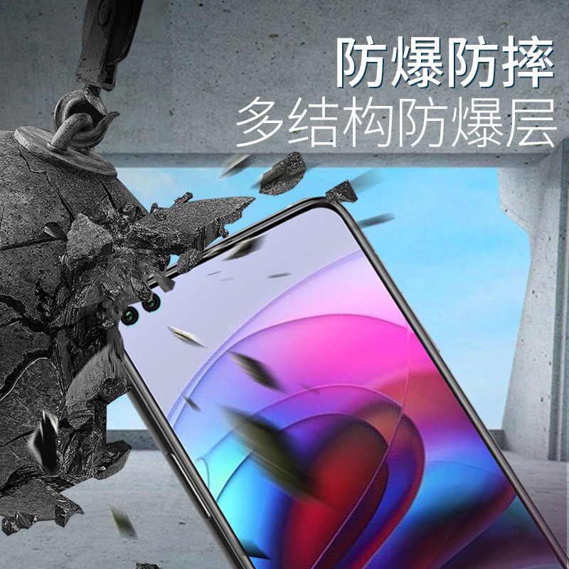Adecuado para Motorola borde s luz lujo S30 pro película templada anti-disturbios protección moto X30 película del teléfono móvil