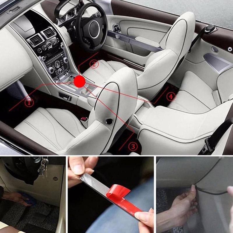 Factory direct car foot atmosphere light atmosphere light LED lighting RGB colorful voice control music rhythm light