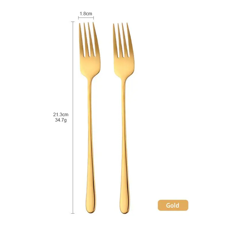 한 쌍의 황금 포크