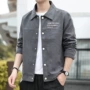 翻领宽松新款春季夹克