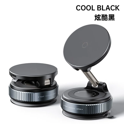 Car phone holder magnetic car phone holder, 15W - k007s-samurai-black-15w-fast-charging